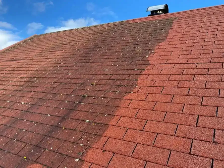 Tetőmosás Szeged előtte utána